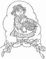 Coloring Pages Raggedy Ann Andy Cartoons Clues Tickety Tock Blues Des Fete Meres Color Kids Library Clip Enfants Dolls Print sketch template