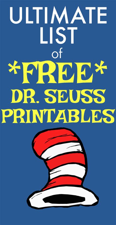 dr seuss coloring pages printables worksheets  fun learning