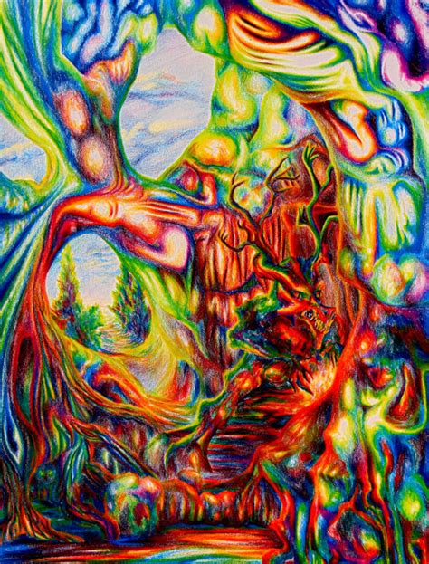 Psychedelic Cavern By Megacosmichroma On Deviantart