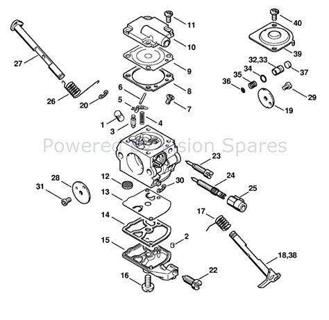 stihl ms  chainsaw msz parts diagram carburetor cq   stihl diagram