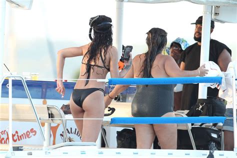 Rihanna In Bikini At A Yacht In Barbados Hawtcelebs