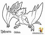 Noivern Coloring Pages Pokemon Kids Gif Boys Dotcom Xy Template Pocketmonsters Il sketch template