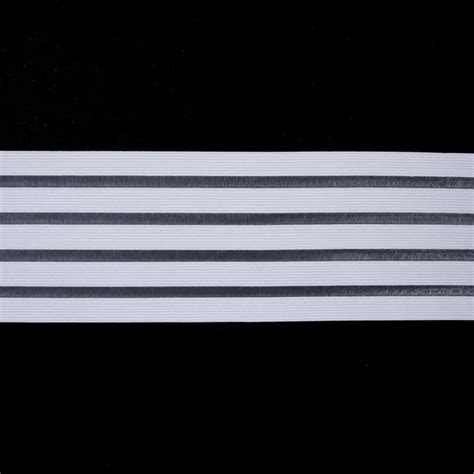 italian white elastic trim  sheer stripes  stripes subtle textures italian