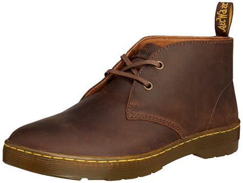 dr martens leather cabrillo chukka boot  brown  men save  lyst