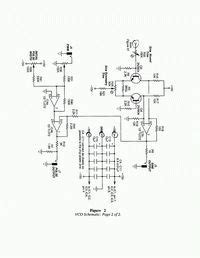 vco  schematic page  analog synth electronics projects synthesizer