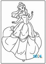 Colorare Principessa Cartoni Disegni Animati Principesse sketch template