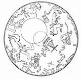 Constellations Kids Coloring Popular Planets When Southern Ancient sketch template