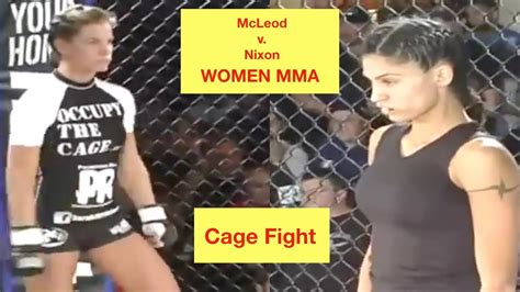 womens mma cage fight youtube