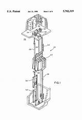 Patents Elevator Patent Counterweight sketch template