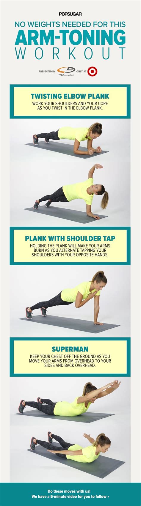 bodyweight workout for arms arm toning exercises toning workouts toned arms