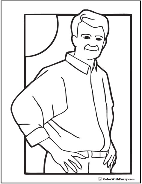 dad coloring pages  kids