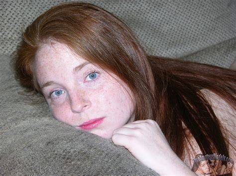inexperienced redhead teenage with freckles and fur covered vulva dscn2512