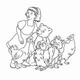 Coloring Bear Little Pages Sendak Maurice Popular sketch template