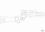 Coloring Blaster Star Wars Pages Rifle Ee Drawing sketch template