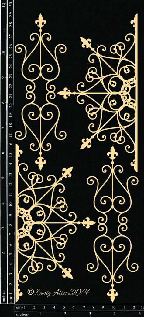 wrought iron design set