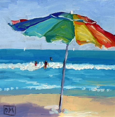 debbie miller painting lifes  beach daily paintingbeach scene