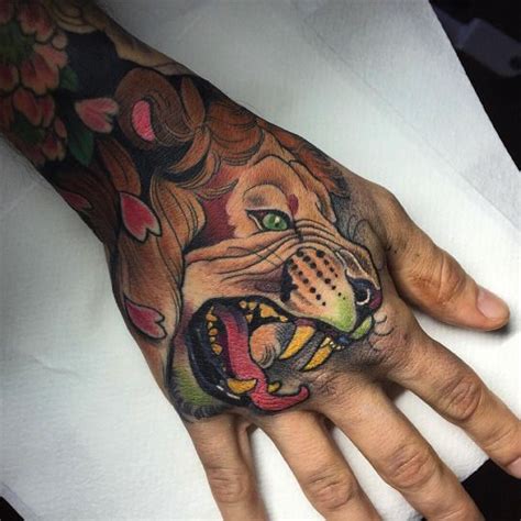 Pin By Emmanuel Tunel On Tattoo Traditional Hand Tattoo Hand Tattoos