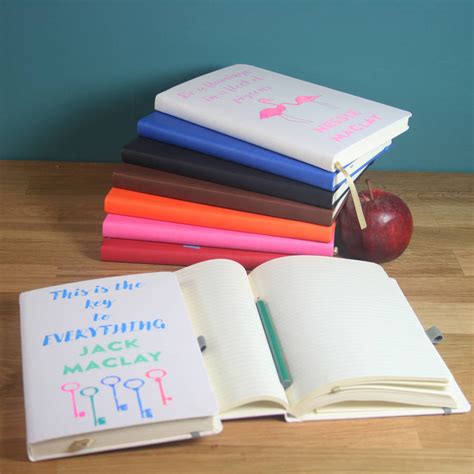 personalised childrens notebook    nessie notonthehighstreetcom