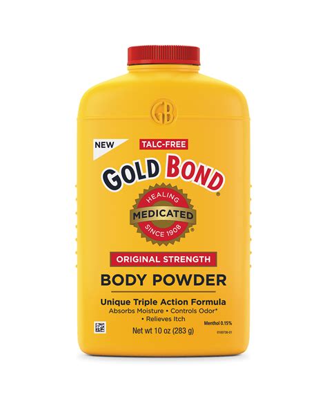 medicated original strength body powder gold bond