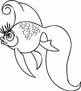 Tail Ikan Kanak Goldfish Emas Marinos Peixe Peces Koleksi Berwarna Warni Clipartmag Designlooter sketch template