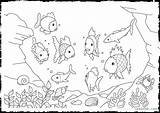 Rainbow Coloring Fish Pages Trout Color Printable Getcolorings Remarkable Popular Print sketch template