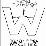 Water Coloring Pages Bottle Land Underwater Plants Printable Getcolorings Color Kids sketch template