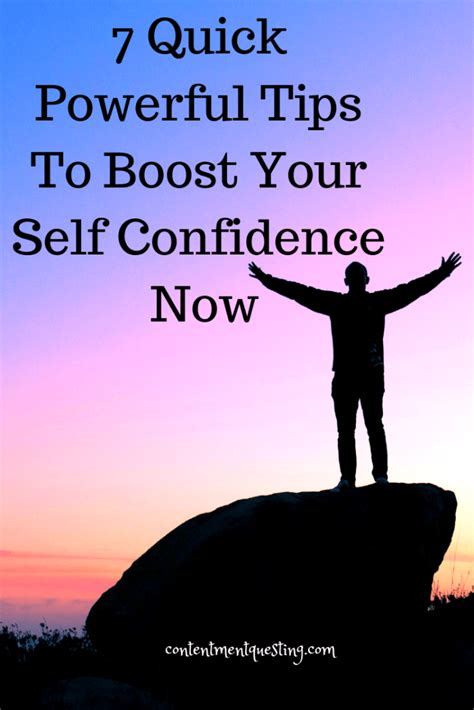 quick powerful tips  boost   confidence  contentment