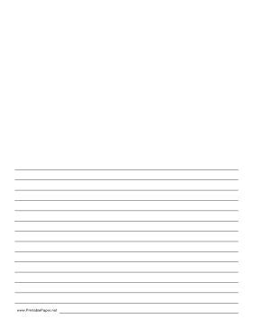 printable writing paper  room  picture lined writing paper