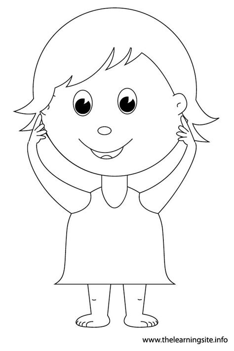 body coloring pages  kids