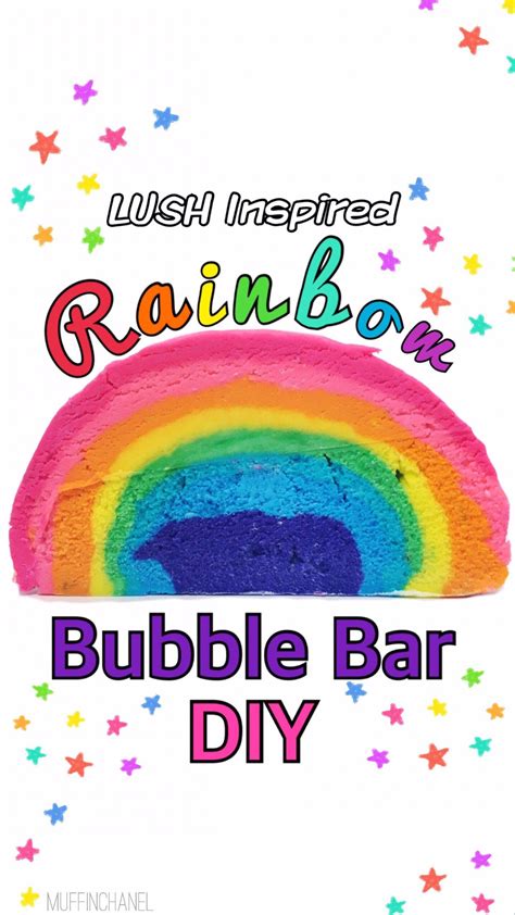 I Need This Bubble Bar In My Life Obsessed Diy Rainbow Bubble Bar
