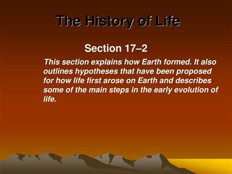 history  life powerpoint    id