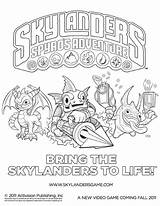Colouring Skylanders Spyro Adventure Screens Official Flickr Source Site sketch template