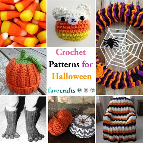 halloween crochet patterns favecraftscom