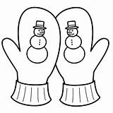 Coloring Mitten Winter Mittens Pages Snowman Christmas Printable Color Print Kids Clothing Crossed Template Large Gloves Getdrawings Bigactivities Activity Great sketch template