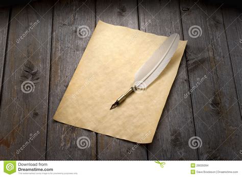 quill  paper background stock photo image  object wood