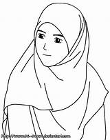 Hijab Lineart Uncle 06pm Aboutislam Deviantart sketch template