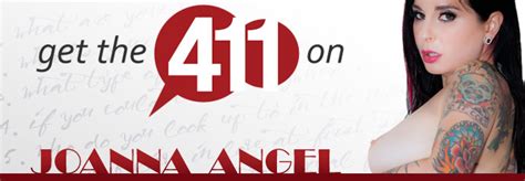 Get The 411 On Alt Girl Pornstar Joanna Angel With