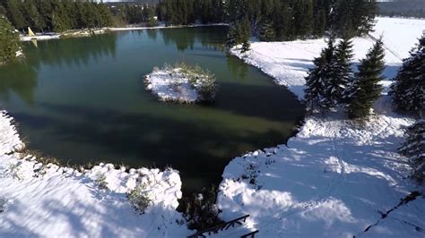 lake bloke  winter aerial video youtube