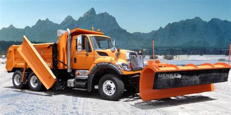 truck mounted snow plows