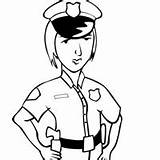 Police Coloring Pages People sketch template