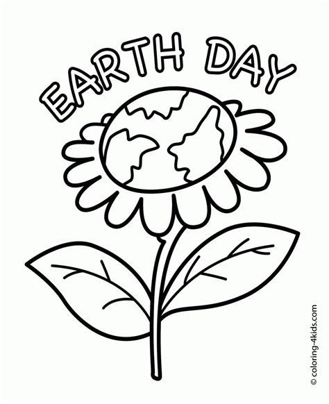 earth day coloring activities coloring pages