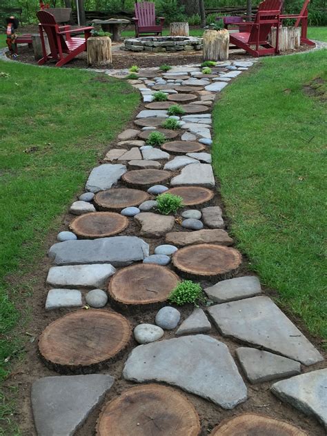 diy garden paths  walkways ideas  backyard homeridiancom