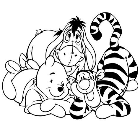 winnie  pooh  tigger coloring pages coloring pages