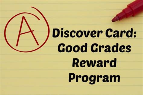 discover card good grades reward program