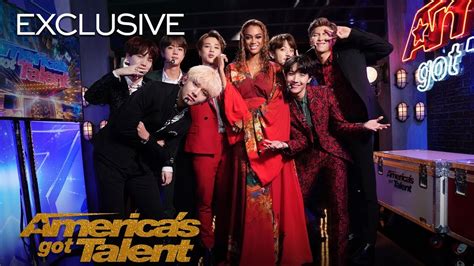 bts and tyra banks show off their idol dance moves
