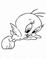 Bird Tweety Coloring Pages Flying Birds Cute Clipart Cliparts Baby Clip Cartoon Library Popular Coloringhome sketch template