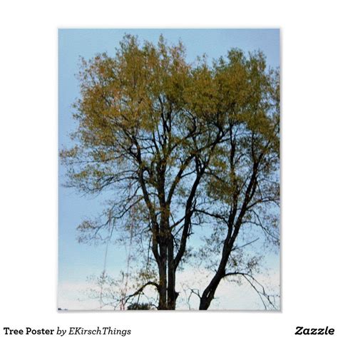 tree poster zazzlecom   tree poster poster custom posters