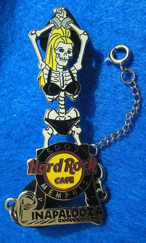 Memphis Blonde Bondage Handcuff Skeleton Pinapalooza 2007 Hard Rock