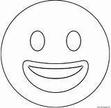 Emoji Coloring Face Smiling Twitter Pages Printable sketch template