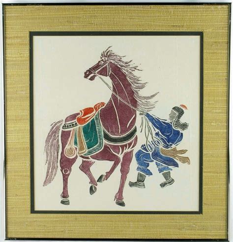 pair colorful chinese woodblock prints for sale at 1stdibs